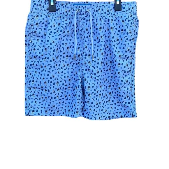 Blue Wave light blue swim shorts mesh lining size 14 NWOT - Picture 1 of 6